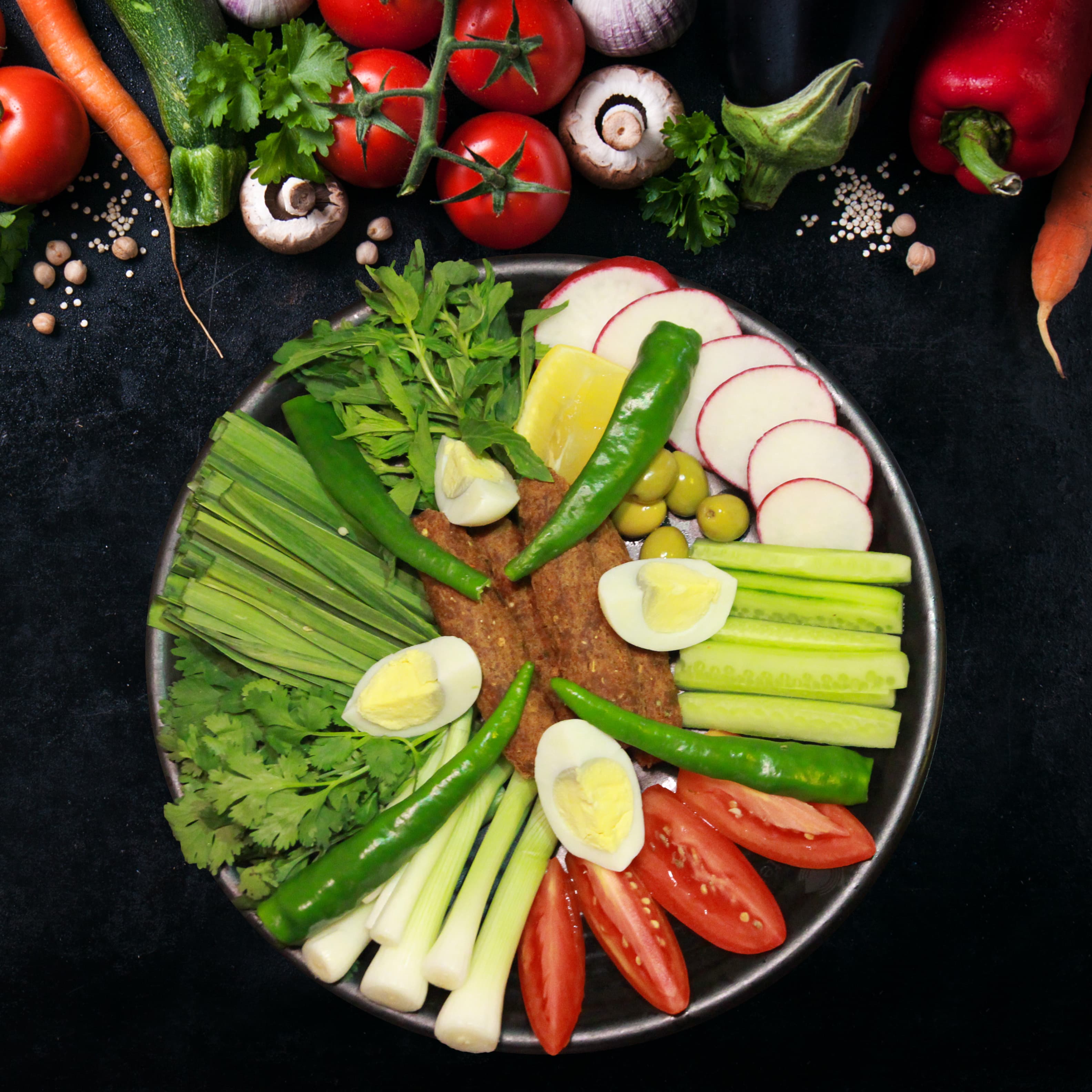 Afghani salad-افغانی سلاد