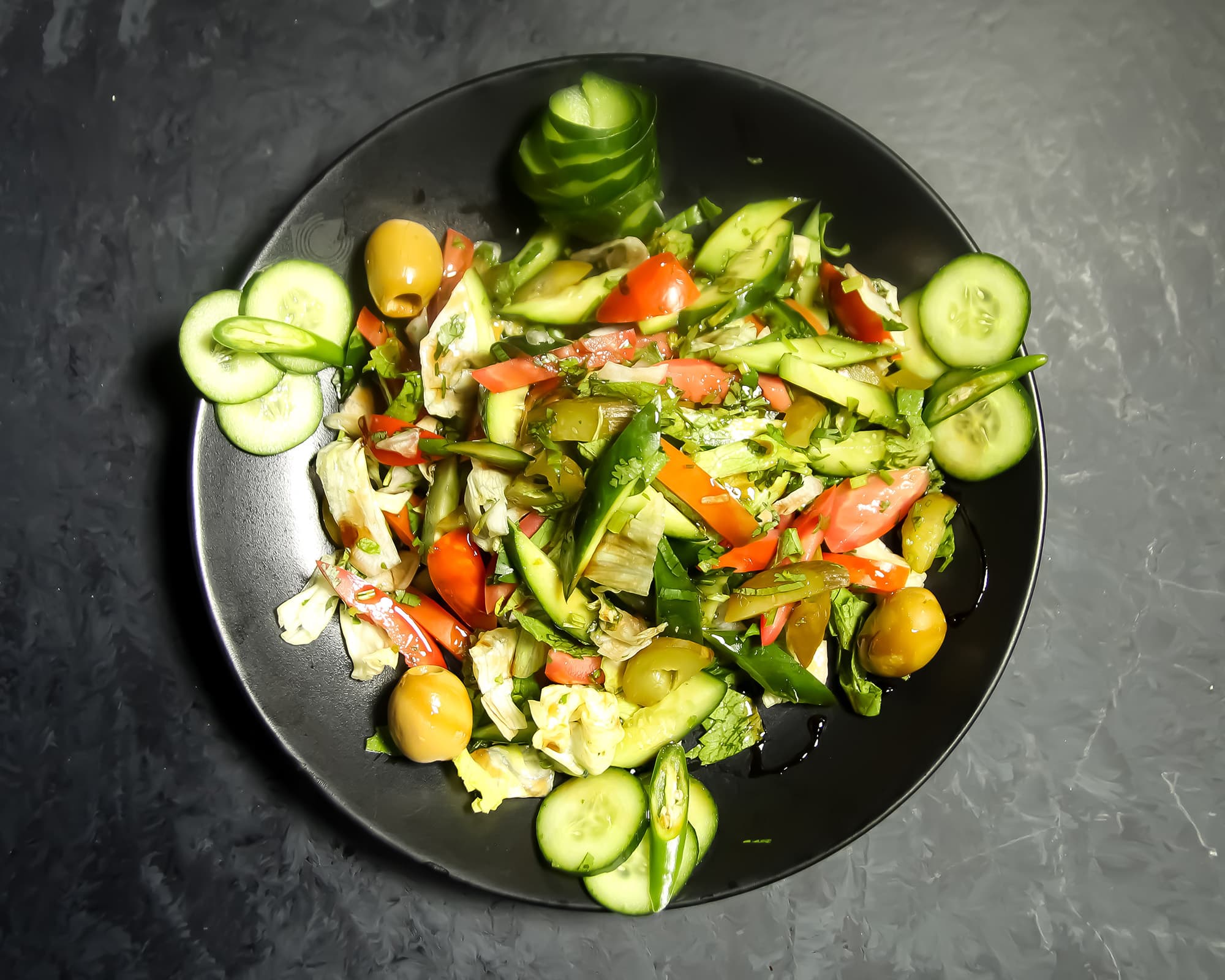 Green salad-گرین سلاد