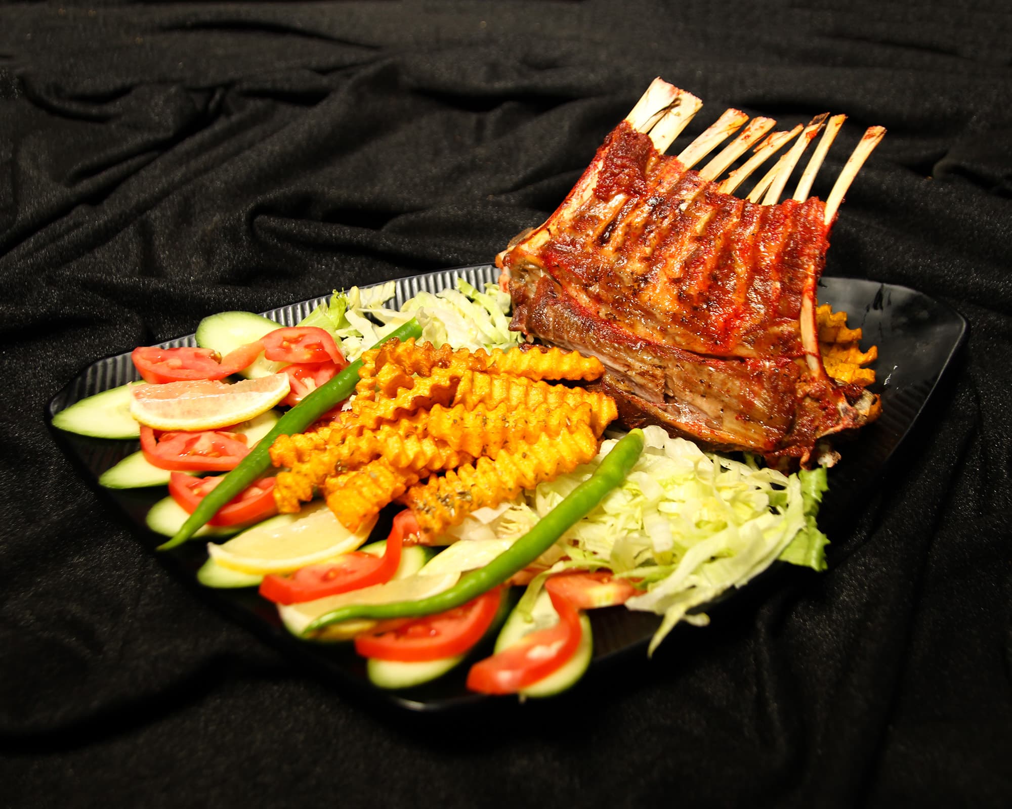 Mutton rips-کباب قبرغه