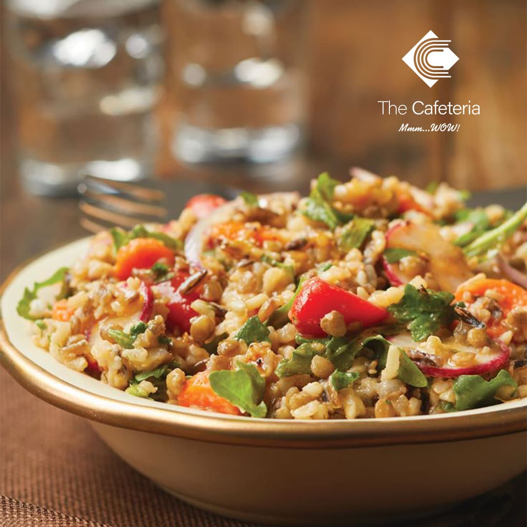 Brown Rice salad-برون رایس سلاد