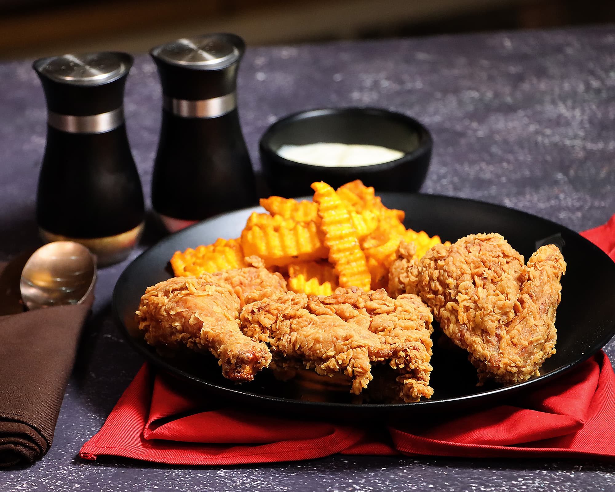 Fried Chicken-مرغ سخاری