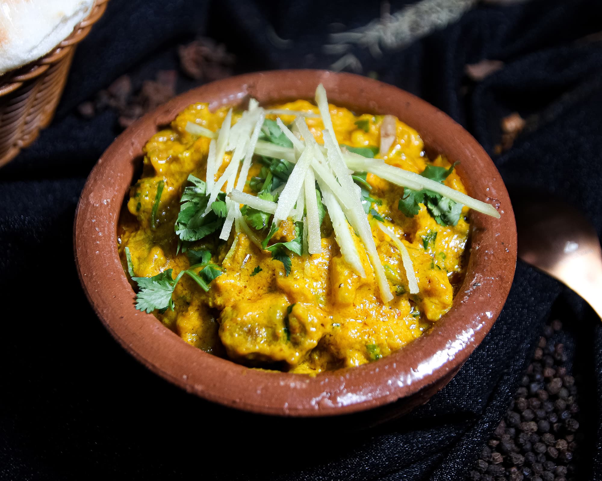 Mutton mughli Handi-متن مغولی هاندی