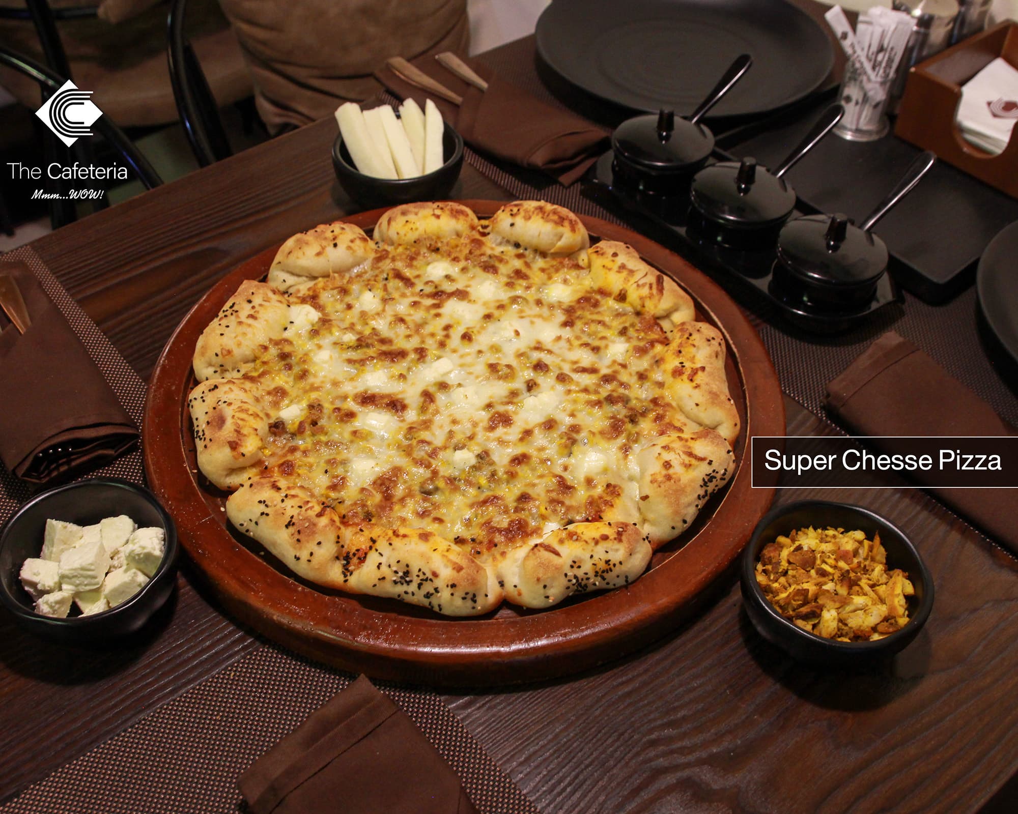 Super Chesse pizza-سوپر پنیری پیتزا